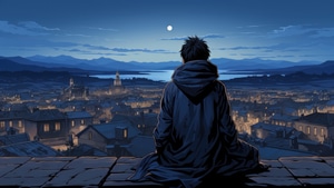 Alone, Artist, Artwork, Digital Art, 4K wallpaper