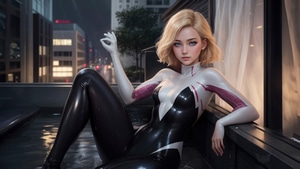 Spiderman Into The Spider Verse, Spiderman, Gwen Stacy, Superheroes, Artwork, Artist, Digital Art, Deviantart, 4K wallpaper