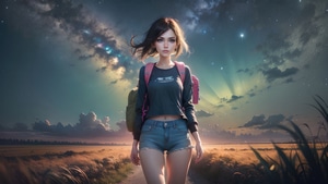 Anime Girl, Anime, Artist, Artwork, Digital Art, Deviantart, 4K wallpaper