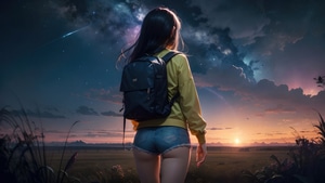 Anime Girl, Anime, Artist, Artwork, Digital Art, Deviantart, 4K wallpaper