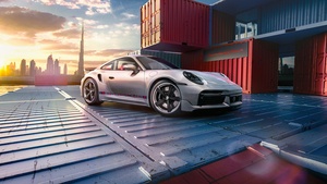 Porsche 911 Turbo, Remastered, 4K wallpaper