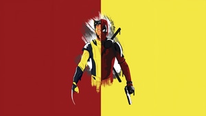 Deadpool And Wolverine, Deadpool 3, Deadpool, Wolverine, 2024 Movies, Movies, Hugh Jackman, Minimalism, Superheroes, Artist, Artwork, Digital Art, 4K wallpaper