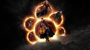 Doctor Strange In The Multiverse Of Madness, Movies, Superheroes, Artwork, Artist, Digital Art, Art, Doctor Strange, Scarlet Witch, 4K wallpaper
