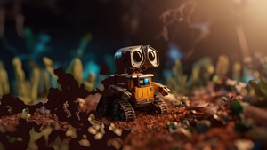 Wall E, Pixar, Disney, Movies, Behance, 4K wallpaper