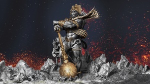 Lord Hanuman, Digital Art, Anjaneya, Jai Shri Ram, Bajrangbali, Hindu God, Indian festival, 4K wallpaper