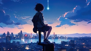Anime Girl, Anime, Artist, Artwork, Digital Art, Behance, 4K wallpaper