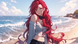 Anime Girl, Anime, Artist, Artwork, Digital Art, 4K wallpaper