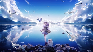 Anime Girl, Anime, Artist, Artwork, Digital Art, 4K wallpaper