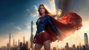 Supergirl, Superheroes, Artwork, Digital Art, Artstation, 4K wallpaper