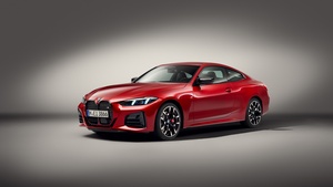 BMW M440i xDrive Coupé, 2024, Red cars, 4K wallpaper