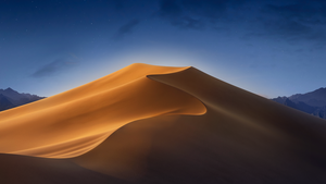 macOS Mojave, Fusion, Desert, Sand Dunes, 4K wallpaper