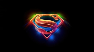 Superman, Superheroes, Artwork, Digital Art, Dark, Logo, 4K wallpaper