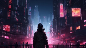 Cyberpunk, Scifi, Alone, Artist, Artwork, Digital Art, Deviantart, 4K wallpaper