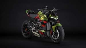 Ducati Streetfighter V4 Lamborghini, 2024, Dark background, 4K wallpaper