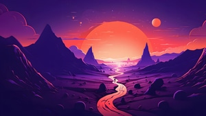 Alone, Artist, Artwork, Digital Art, 4K wallpaper