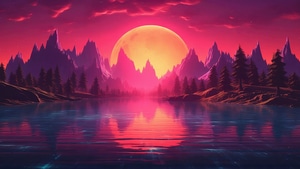 Synthwave, Artist, Artwork, Digital Art, Deviantart, 4K wallpaper
