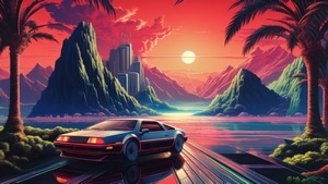 Retro, Artist, Artwork, Digital Art, Deviantart, 4K wallpaper