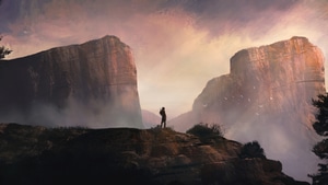 Alone, Artist, Artwork, Digital Art, Artstation, 4K wallpaper