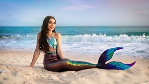 Mermaid, Girls, Model, Cosplay, Photography, 4K wallpaper