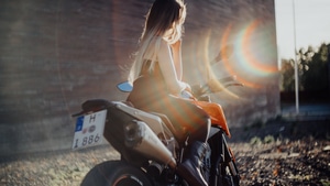 Girls, Bikes, Model, Photography, 4K wallpaper