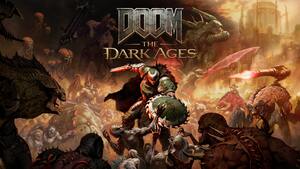 DOOM: The Dark Ages, Key Art, 2025 Games, PlayStation 5, Xbox Series X and Series S, PC Games, Iron Tank, Doom Slayer, 4K wallpaper