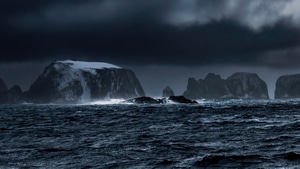 Antarctica, Sea, Ocean, Nature, 4K wallpaper