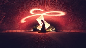 Long Exposure, Photography, Lights, Girls, Model, 4K wallpaper