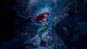 The Little Mermaid, Animated Movies, Movies, Artist, Artwork, Digital Art, 4K wallpaper