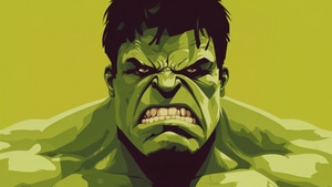 Hulk, Superheroes, Minimalism, Minimalist, Artist, Artwork, Digital Art, 4K wallpaper