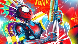 Spider Man Across The Spider Verse, Spider Punk, Spiderman, Superheroes, 2023 Movies, Movies, Artist, Artwork, Digital Art, 4K wallpaper