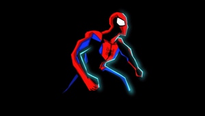 Spider Man Across The Spider Verse, Spiderman, Superheroes, Artwork, Artist, 2023 Movies, Movies, Dark, Black, Minimalism, Minimalist, 4K wallpaper
