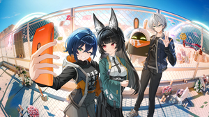 Zenless Zone Zero, Hoshimi Miyabi, Wise (Zenless Zone Zero), Belle (Zenless Zone Zero), 4K wallpaper