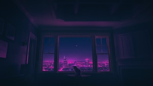 Cat, Synthwave, Artist, Artwork, Digital Art, 4K wallpaper