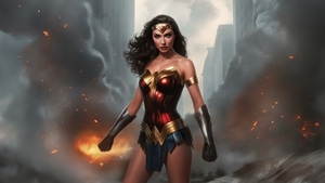 Wonder Woman, Superheroes, Artwork, Digital Art, 4K wallpaper
