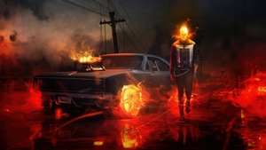 Ghost Rider, Fast X, Superheroes, Artist, Artwork, Digital Art, 4K wallpaper