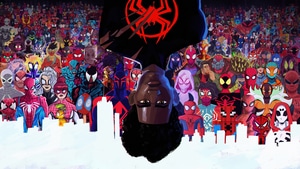 Spider Man Across The Spider Verse, Spiderman, Spiderman 2099, Miguel O Hara, Miles Morales, Spider Punk, Spider Cat, Gwen Stacy, Peter Porker, 2023 Movies, Movies, 4K wallpaper