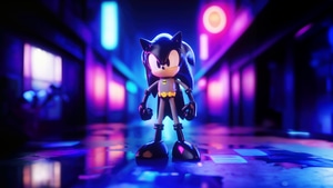Batman, Sonic, Superheroes, Artwork, Digital Art, Artist, Behance, 4K wallpaper
