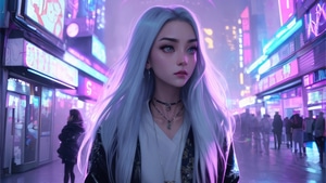 Scifi, Neon, Artist, Artwork, Digital Art, 4K wallpaper