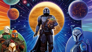 The Mandalorian Season 3, The Mandalorian, Tv Shows, Star Wars, Artwork, 4K wallpaper
