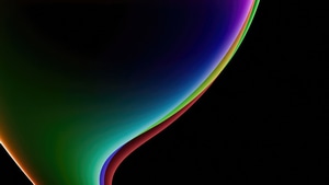 Apple, Dark, Black, Abstract, Computer, 4K wallpaper