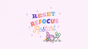 Focus, My Melody, Sanrio, Pastel pink, 4K wallpaper