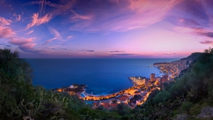 Monaco, World, Beautiful Places, Photography, Sunset, 4K wallpaper