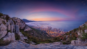 Monaco, World, Beautiful Places, Photography, Sunset, 4K wallpaper