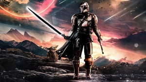 The Mandalorian Season 3, The Mandalorian, Tv Shows, Baby Yoda, Star Wars, 4K wallpaper