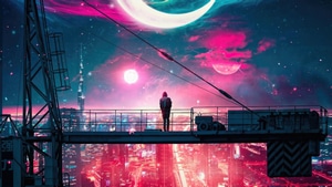Alone, Artist, Artwork, Digital Art, 4K wallpaper