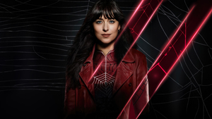 Dakota Johnson, Cassandra Webb, Madame Web, 2024 Movies, Dark background, 4K wallpaper