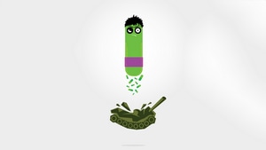 Hulk, Superheroes, Artwork, Digital Art, Minimalism, Behance, 4K wallpaper