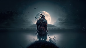 Knight, Sword, Artist, Artwork, Digital Art, 4K wallpaper