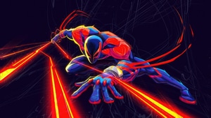 Spider Man Across The Spider Verse, Spiderman, Miles Morales, Spiderman 2099, Superheroes, Artwork, 2023 Movies, Movies, 4K wallpaper