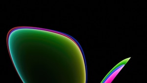 Apple, Dark, Black, Abstract, Computer, 4K wallpaper